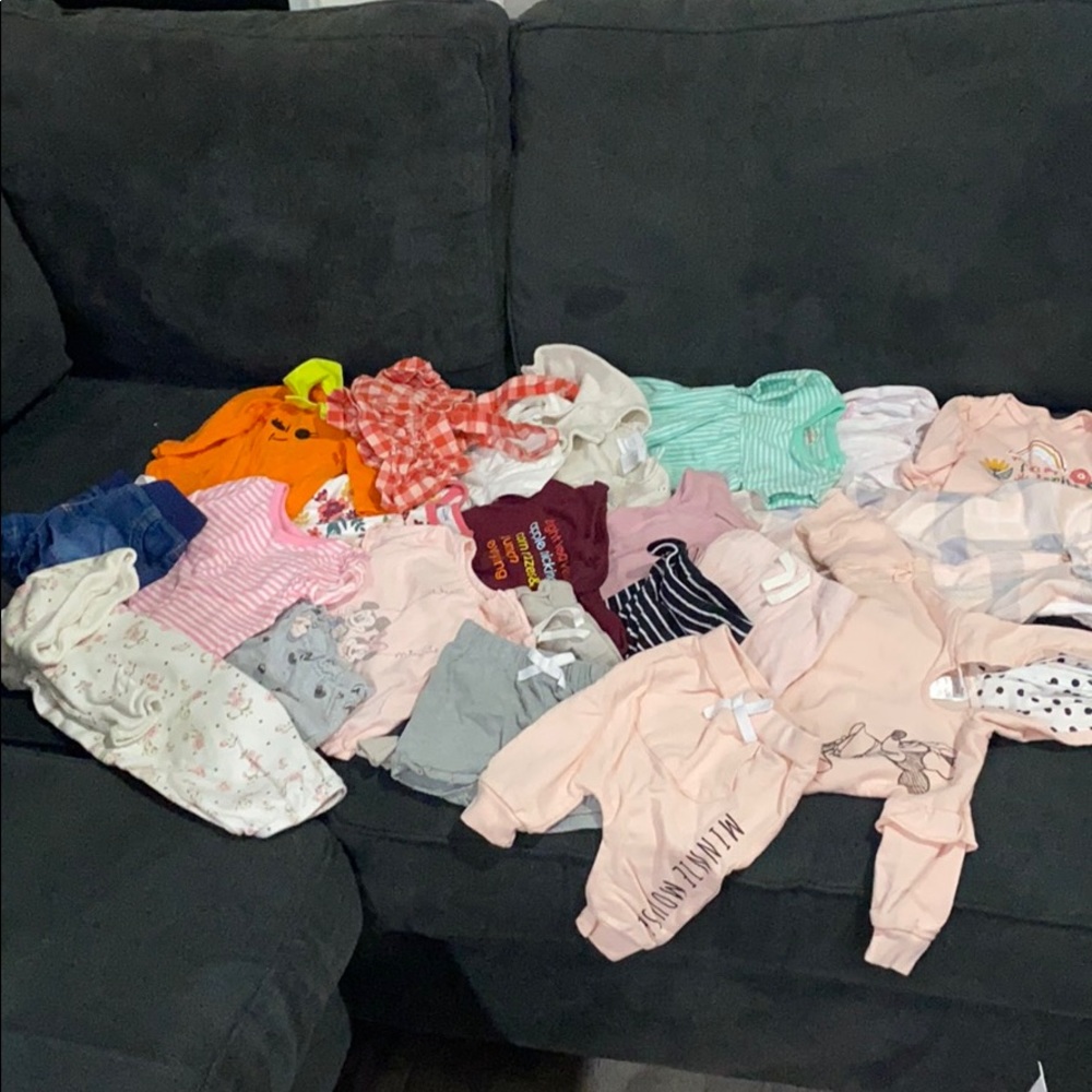 0-3 month baby girl bundle